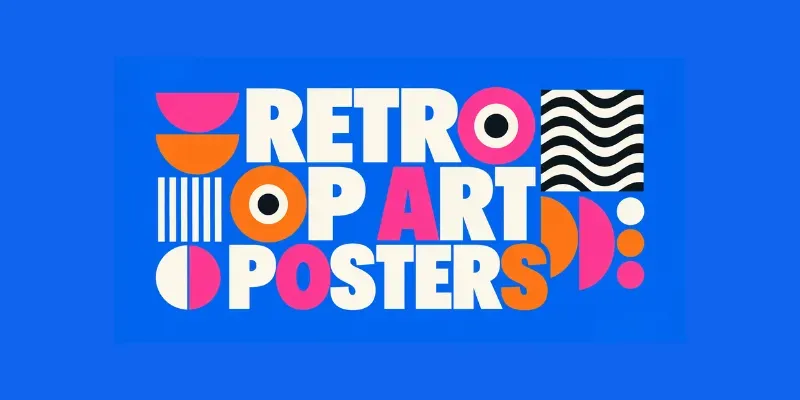 Retro Op Art Posters generated by undefined
