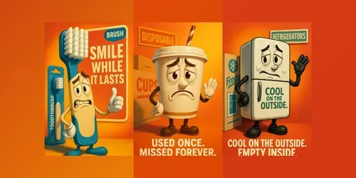 Existential Product Mascots generated by chatgpt-image