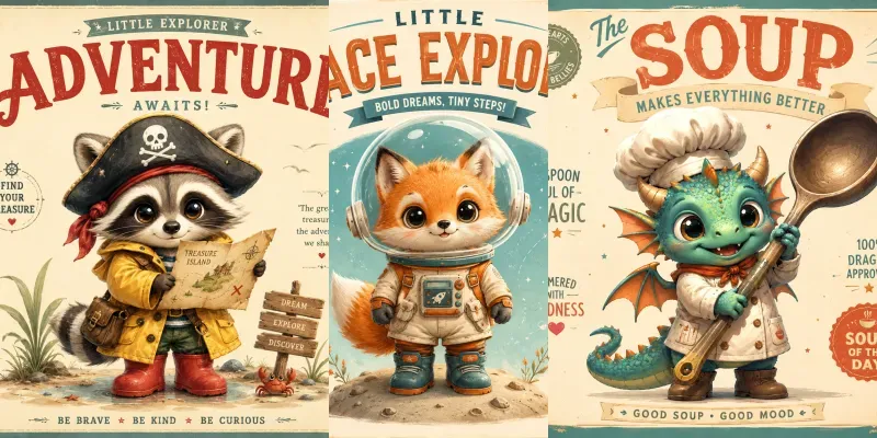 Tiny Creatures Big Adventures generated by undefined