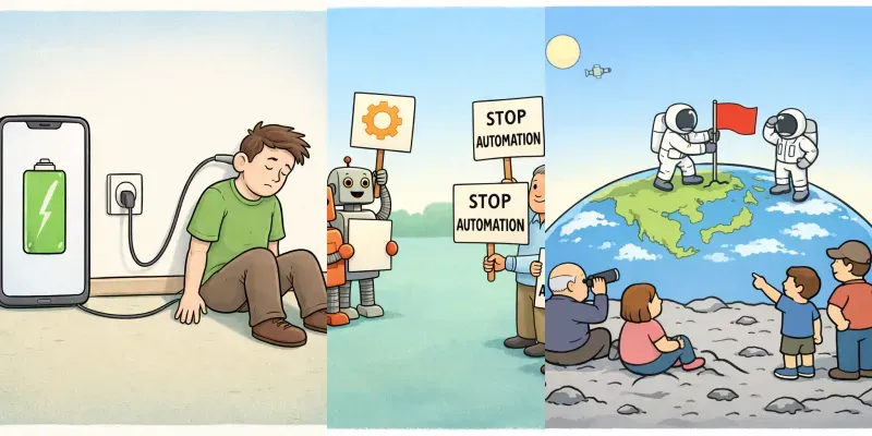 Ironic Newspaper Cartoons generated by undefined