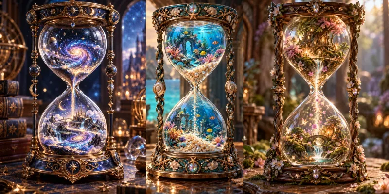 Enchanted Hourglasses