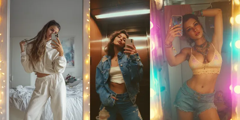 Mirror Selfie Prompt Catalogue 39 Pack generated by undefined