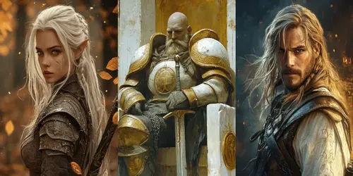 Highly Detailed DnD Character Portraits generated by midjourney