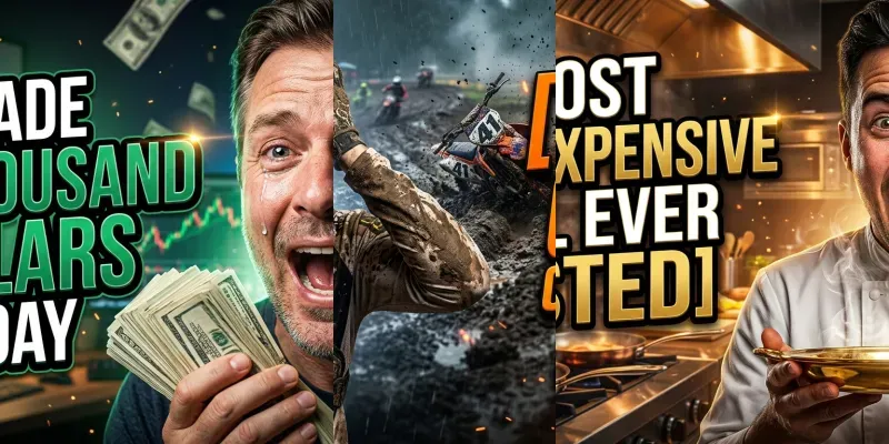 Realistic YouTube Thumbnail Template Ais generated by undefined
