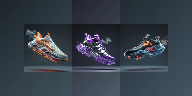 3D Futuristic Concept Sneaker Makers generated by undefined