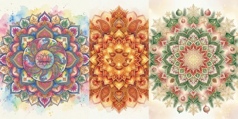 Fusion Mandala Festival Designs generated by undefined