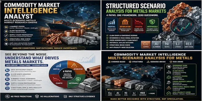 Commodity Market Intelligence Analysts generated by undefined