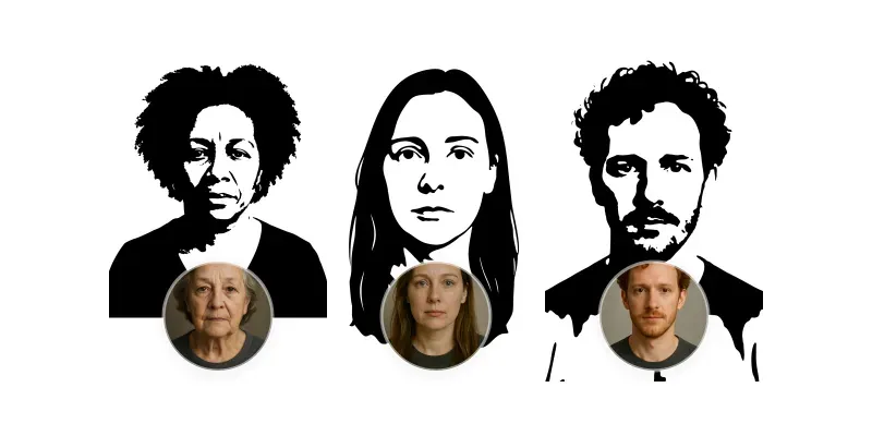 Graffiti Portrait Stencil Generator generated by undefined