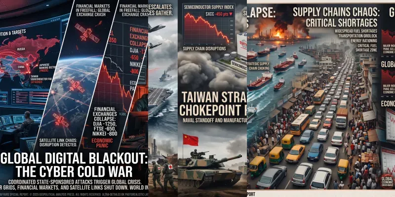 Geopolitical Crisis Posters generated by undefined