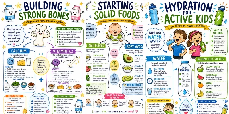 Pediatric Nutrition Sketchnote Creators generated by undefined