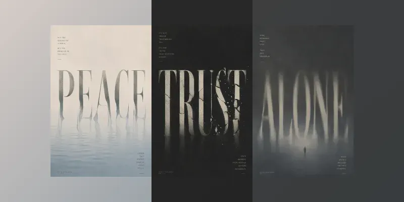 Psychological Typography Art generated by undefined