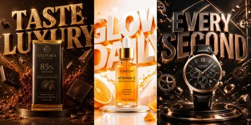Vibrant Popup Product Photography generated by chatgpt-image