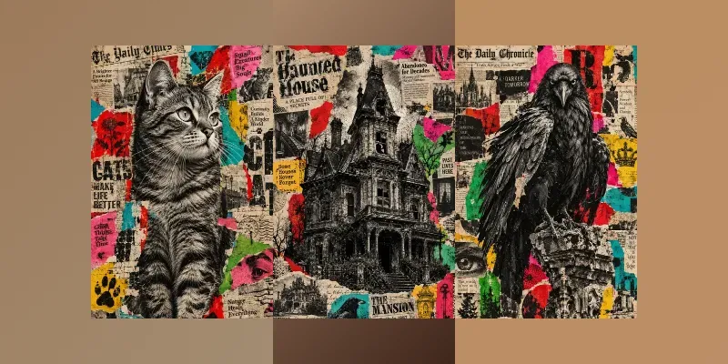 Newspaper Collage Art Generator