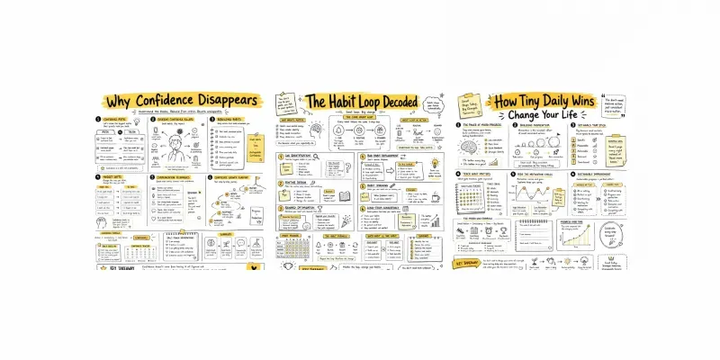 Minimal Self Help Infographic Kits generated by undefined