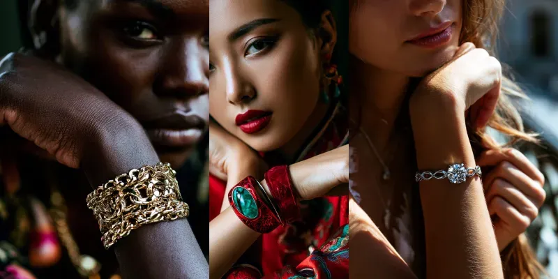 Jewelry Commercial Picture Designs generated by undefined