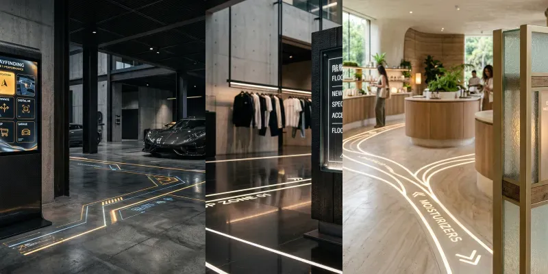 Phygital Retail Wayfinding Engines generated by undefined