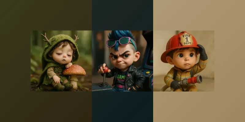 Hyper Realistic Chibi Characters generated by undefined