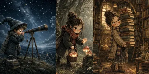 Whimsical Storybook Characters generated by chatgpt-image