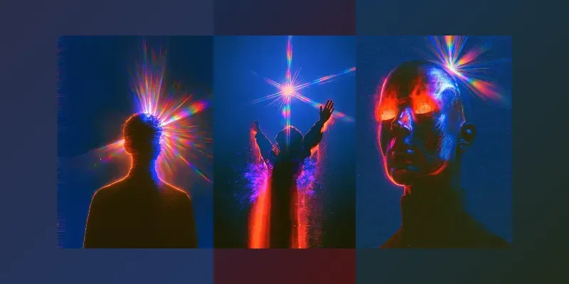 VHS Glitch Lucid Dreams generated by undefined