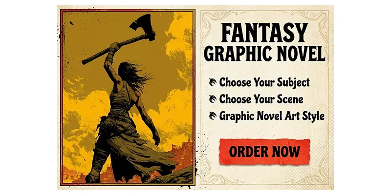 Fantasy Graphic Novels generated by undefined
