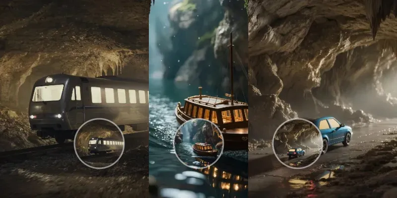 Cinematic Subterranean Vehicles Mystics generated by undefined