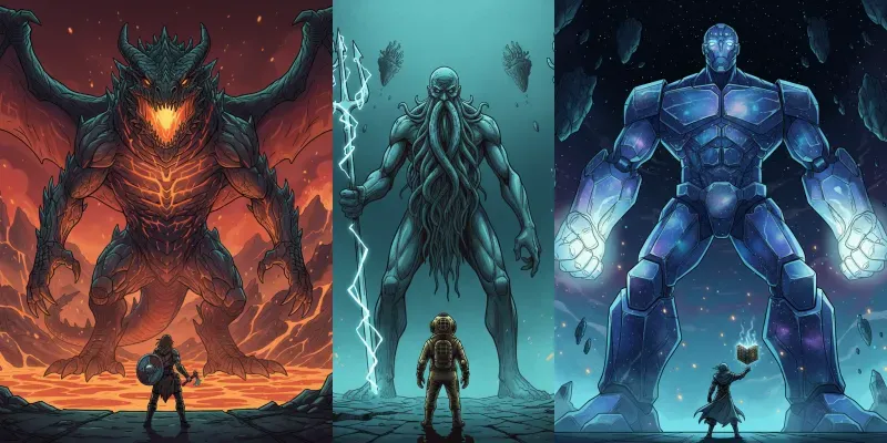 Dark Fantasy Boss Encounters generated by undefined