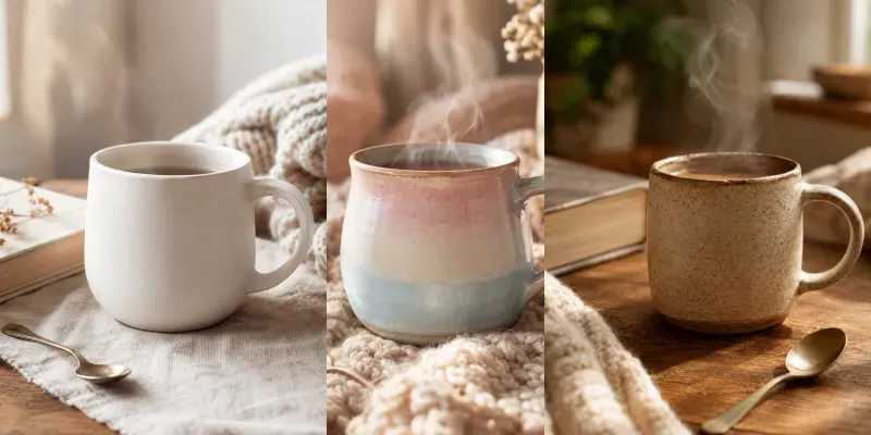 Ceramic Mug Product Photography generated by undefined