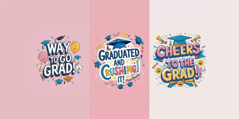 Playful Graduation Celebration Designs generated by undefined