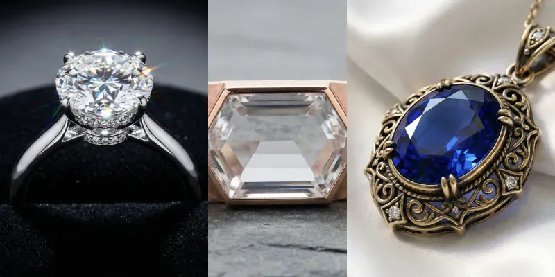 Luxury Jewelry Design Photos generated by undefined