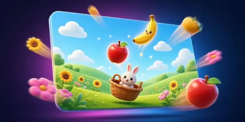 Catch The Fruit Kids Arcade Game