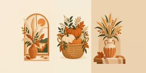 Fall Boho Wall Art generated by chatgpt-image