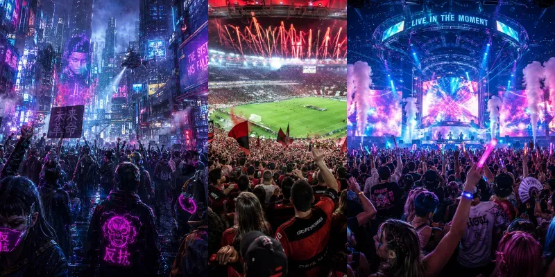 Crowd Scene Generator generated by undefined