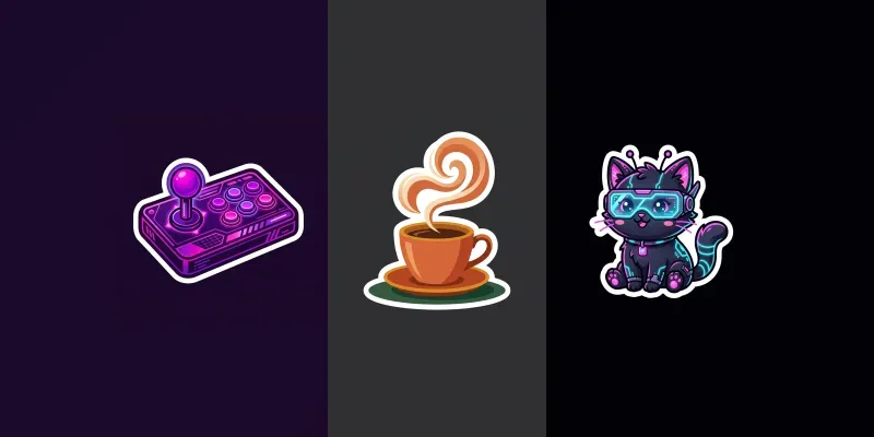 Diecut Vector Sticker Generator
