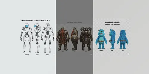 Ultimate Character Sheet Architects generated by gemini-image