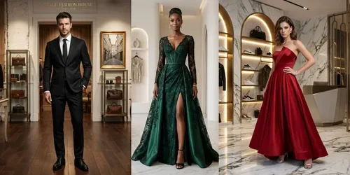 Luxury 11 Fashion Outfits generated by gemini-image
