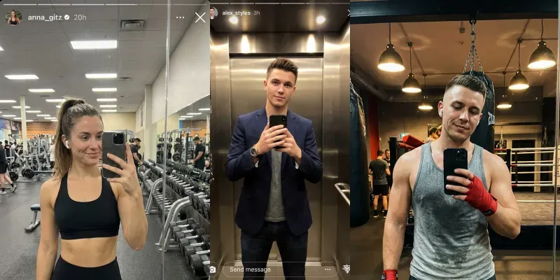 Mirror Selfies generated by undefined