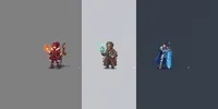 Modern Jrpg Pixel Character Sheets gemini-image prompt mini thumbnail