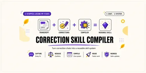 Correction Transcript Skill Compiler generated by claude-skill