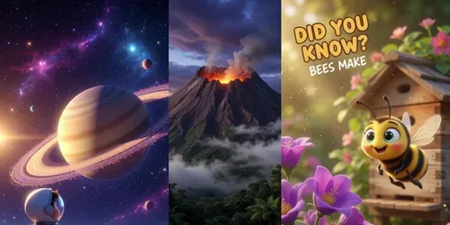 Kids Educational Learning Shorts YouTubes generated by grok-video