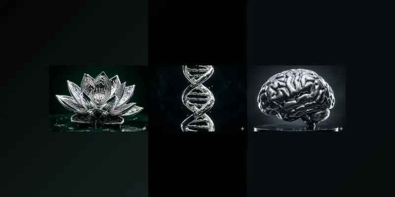 Liquid Chrome Macro Sculptures