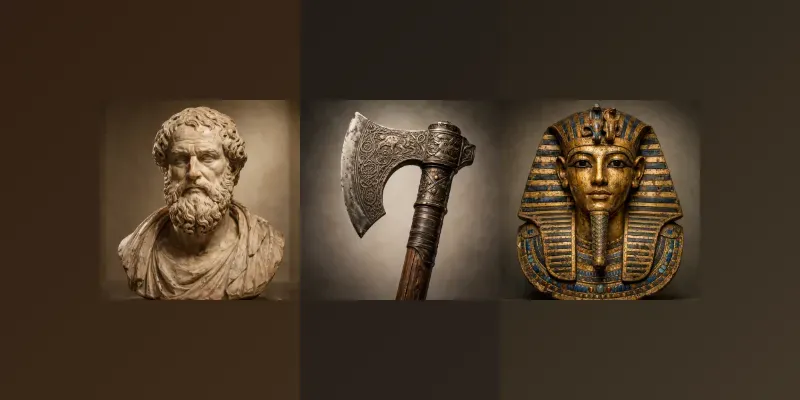 Famous Museum Relics Photos generated by undefined