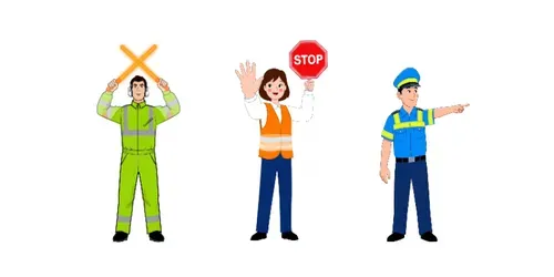 Modern Vector 2D Characters generated by grok-video