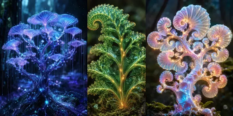 Alien Mystical Forests generated by undefined