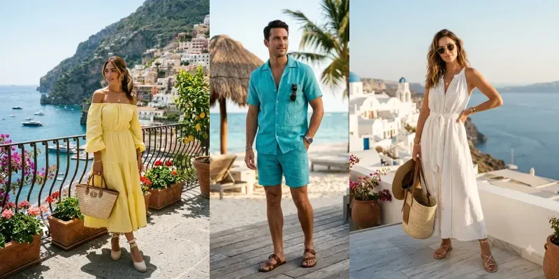 Luxury Vacation Fashion Model Generator generated by undefined