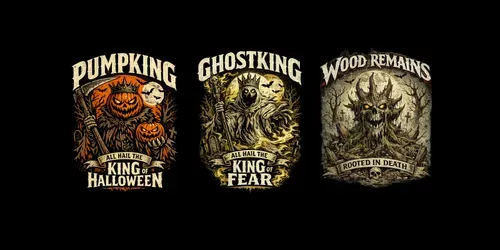 Elegant Tshirt Halloween Designs generated by chatgpt-image