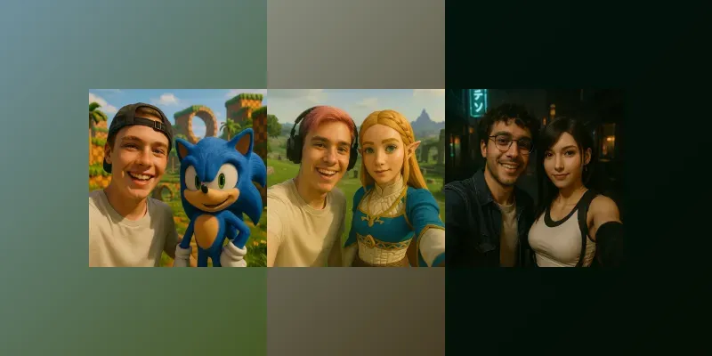 Video Game Character Selfies generated by undefined