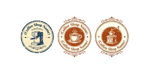 Vintage Artisan Coffee Logos generated by seedream