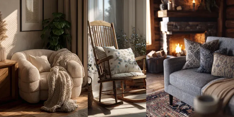 Cozy Aesthetic Interior Mockup Scenes generated by undefined
