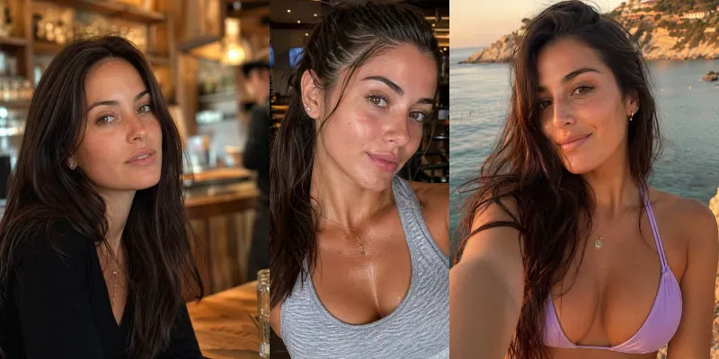 Hyperrealistic Instagram Girl Portraits generated by undefined
