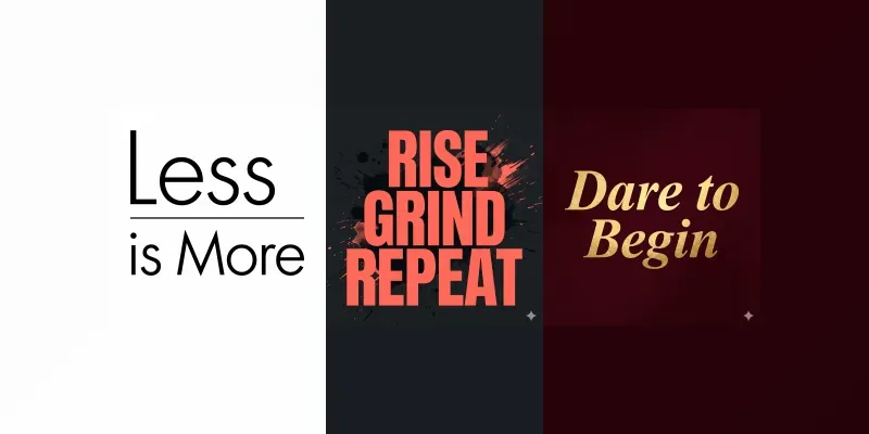 Typography Posters generated by undefined